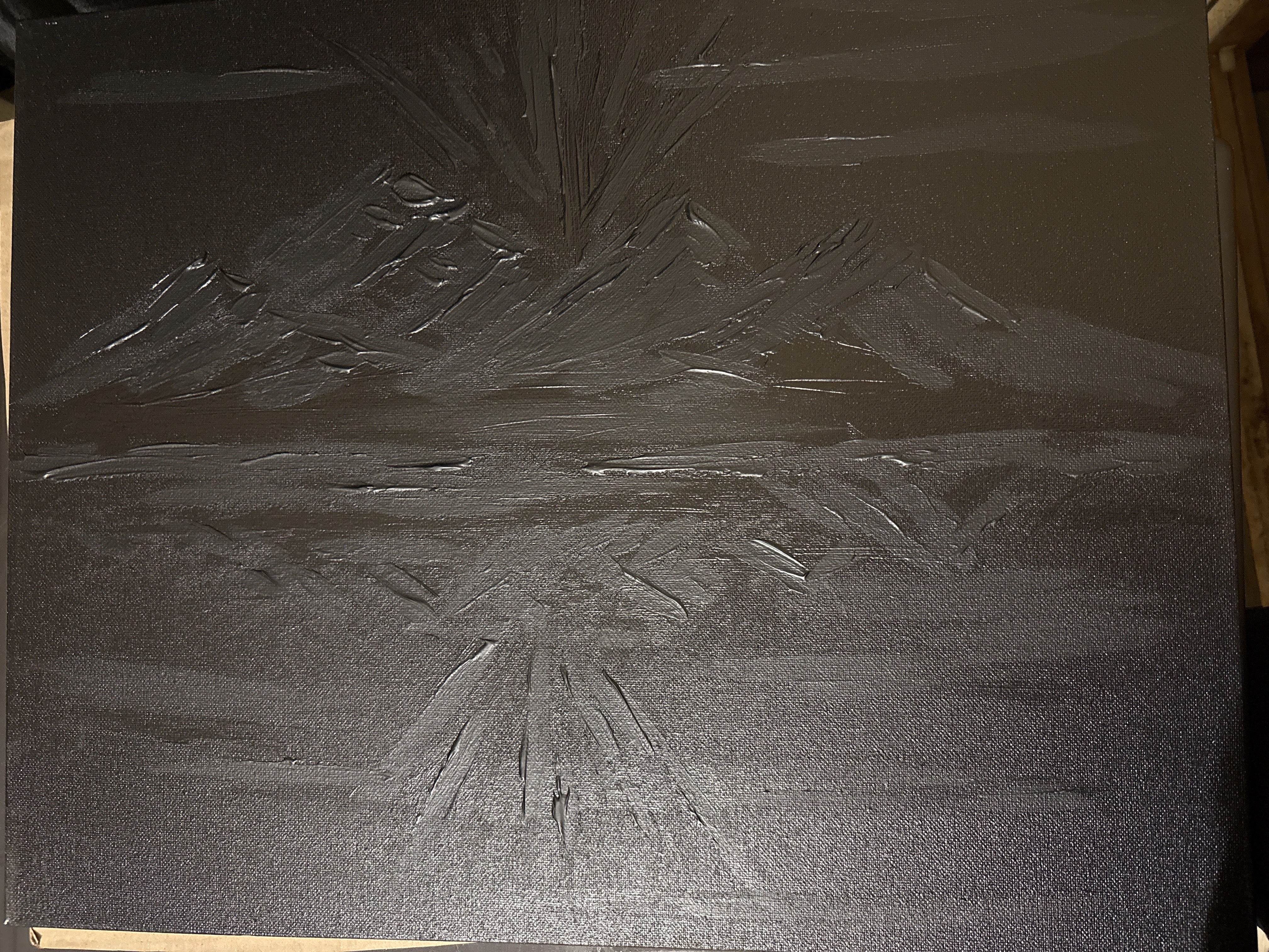 Black abstract